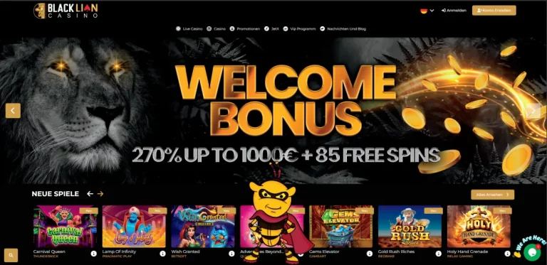 Entdecken Sie das aufregende Black Lion Casino