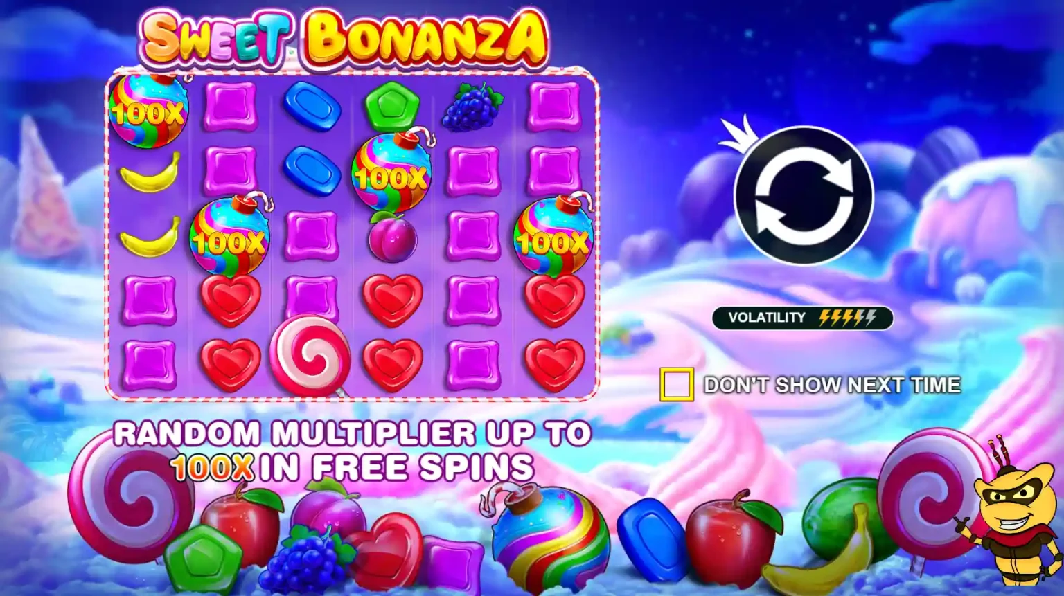 Maximaler Gewinn im Sweet Bonanza Slot