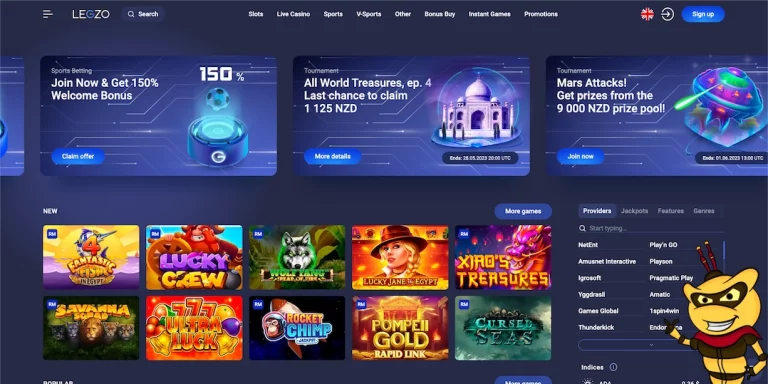 Get a Glimpse of Legzo Casino