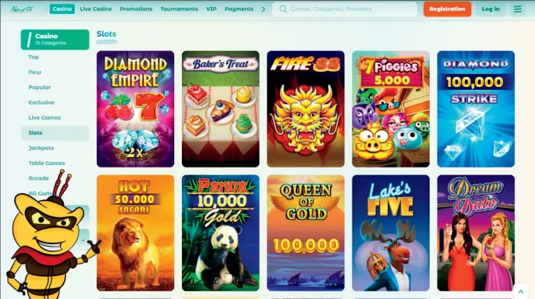 Discover Endless Fun with Neon54 Casino's Slot Games