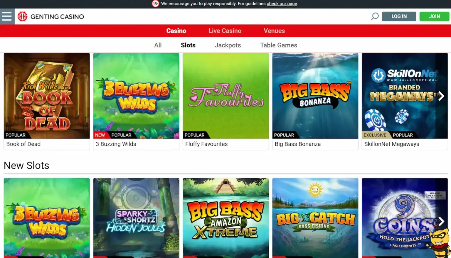Genting Casino Slot Games