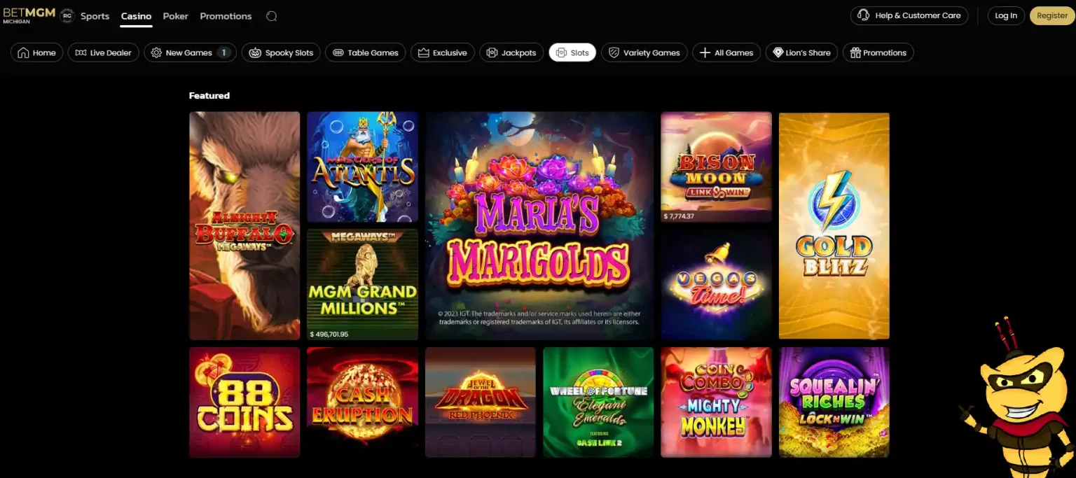 BetMGM Casino Games 